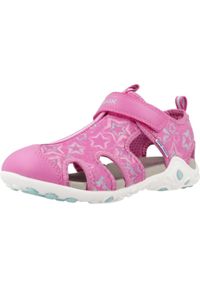 Geox - Sandały GEOX J S.WHINBERRY G. C Rose. Kolor: różowy. Materiał: tkanina. Sezon: lato