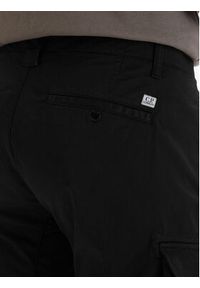 C.P. Company Szorty materiałowe RSCMBE746A005694G Czarny Regular Fit. Kolor: czarny. Materiał: bawełna #4