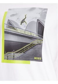 BOSS - Boss T-Shirt Tee 10 50507028 Biały Regular Fit. Kolor: biały. Materiał: bawełna