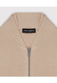 Pako Lorente - PAKO LORENTE - Rozpinany kardigan w kolorze beżowym. Okazja: na co dzień. Kolor: beżowy. Materiał: wełna, bawełna. Sezon: jesień. Styl: casual #3