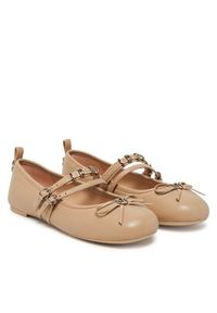 Pinko - PINKO Baleriny Gioia 09 SD0297 P003 Beżowy. Kolor: beżowy. Materiał: skóra #5