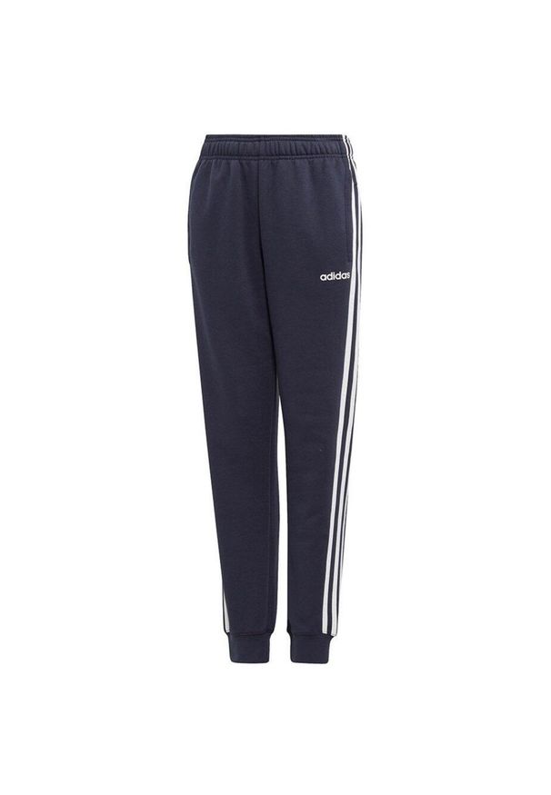 Adidas - Spodnie dla dzieci adidas Youth Boys Essentials 3 Stripes Pants granatowe EJ6275. Kolor: wielokolorowy