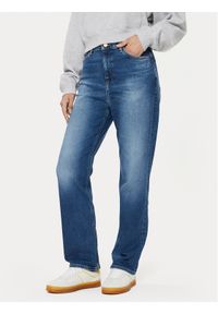 Tommy Jeans Jeansy Julie DW0DW17614 Granatowy Straight Fit. Kolor: niebieski