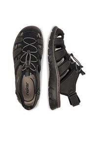 Rieker Sandały CEO-26770-00 Czarny. Kolor: czarny. Materiał: skóra #3