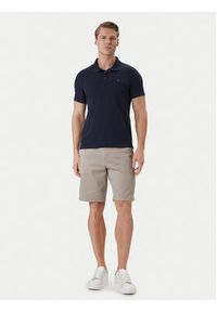 Calvin Klein Polo LV04LF200G Granatowy Slim Fit. Typ kołnierza: polo. Kolor: niebieski. Materiał: bawełna #3
