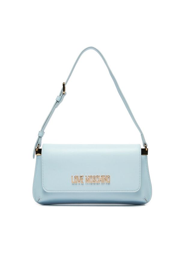 Love Moschino - Torebka LOVE MOSCHINO. Kolor: niebieski