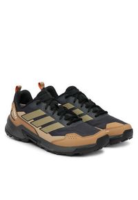 Adidas - adidas Trekkingi Terrex Eastrail 3 Climaproof JR4010 Brązowy. Kolor: brązowy. Materiał: materiał. Technologia: ClimaProof (Adidas). Model: Adidas Terrex. Sport: turystyka piesza #4