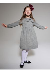 Sinsay - Sukienka babydoll w kratę - wielobarwny