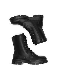 Rieker Trzewiki Z9107-00 Czarny. Kolor: czarny. Materiał: skóra, syntetyk #4