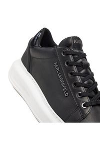 Karl Lagerfeld - KARL LAGERFELD Sneakersy KL62525N Czarny. Kolor: czarny. Materiał: skóra