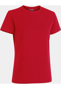 Damska koszulka Joma Desert, 100% bawełna, czerwona, 2XL. Kolor: czerwony. Materiał: bawełna. Sport: fitness