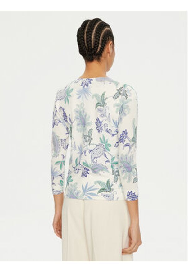 Luisa Spagnoli Kardigan Cornetto 58610 Kolorowy Regular Fit. Materiał: wiskoza. Wzór: kolorowy