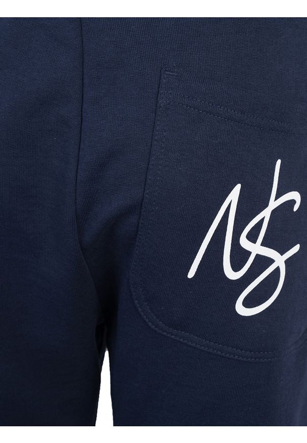 North Sails Spodnie | 90 3204 000 | Sweatpant W | Mężczyzna | Granatowy. Okazja: na co dzień. Kolor: niebieski. Materiał: bawełna. Wzór: nadruk. Styl: casual