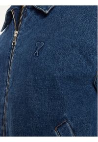 AMI PARIS Kurtka jeansowa HJK020DE0031 Niebieski Regular Fit. Kolor: niebieski. Materiał: bawełna #6