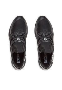 Just Cavalli Sneakersy 75QA3SD3 Czarny. Kolor: czarny. Materiał: skóra #6
