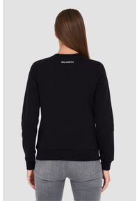 Karl Lagerfeld - KARL LAGERFELD Czarna bluza Ikonik 2.0 Choupette Sweat. Kolor: czarny