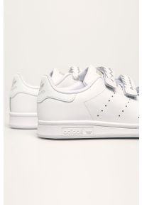 adidas Originals - Buty dziecięce Stan Smith CF. Zapięcie: rzepy. Kolor: biały. Materiał: materiał, syntetyk, skóra, guma. Szerokość cholewki: normalna. Model: Adidas Stan Smith #3