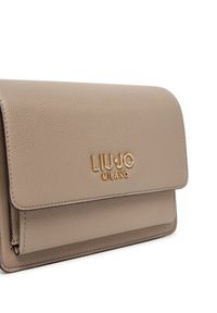 Liu Jo Torebka Ecs M Crossbody AF5152 E0058 Beżowy. Kolor: beżowy. Materiał: skórzane #5