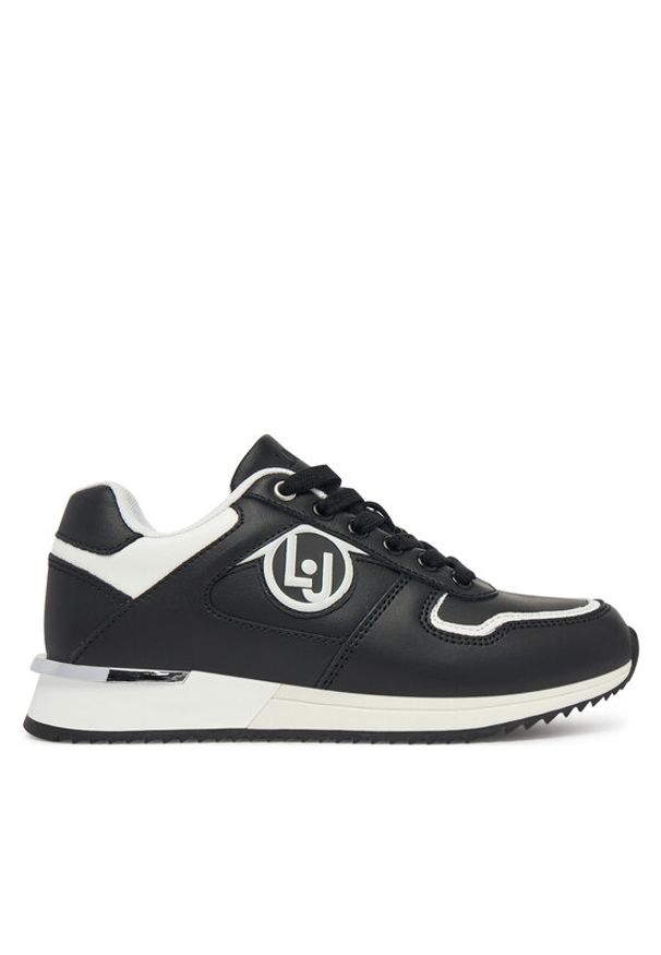 Liu Jo Sneakersy Rosy 905 4A5713 PX474 Czarny. Kolor: czarny. Materiał: skóra