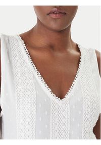 Banana Moon Sukienka letnia Martina Seastar MZG10 Biały Regular Fit. Kolor: biały. Materiał: wiskoza. Sezon: lato #2