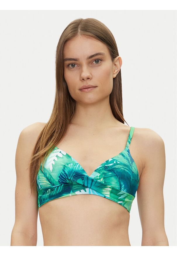 Lauren Ralph Lauren - LAUREN RALPH LAUREN Góra od bikini 20523234 Kolorowy. Materiał: syntetyk. Wzór: kolorowy