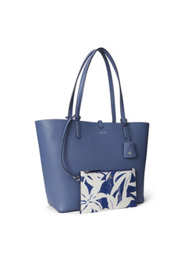 Lauren Ralph Lauren - LAUREN RALPH LAUREN Torebka 431795329070 Niebieski. Kolor: niebieski. Materiał: skórzane