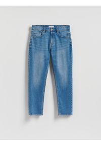Reserved - Jeansy straight fit - niebieski. Kolor: niebieski