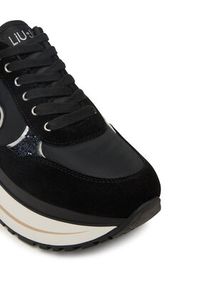Liu Jo Sneakersy Plus 01 BF5011 PX078 Czarny. Kolor: czarny. Materiał: zamsz, skóra #4