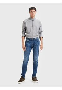 Selected Homme Jeansy Leon 16087777 Niebieski Slim Fit. Kolor: niebieski #3