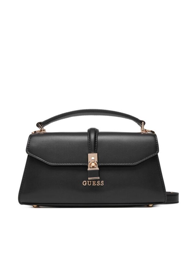 Guess Torebka HWVG96 55200 Czarny. Kolor: czarny. Materiał: skórzane