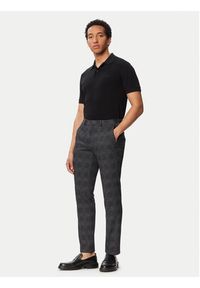 Hugo - HUGO Chinosy Hesten263H-X 50565367 Szary ciemny Slim Fit. Kolor: szary. Materiał: syntetyk #3