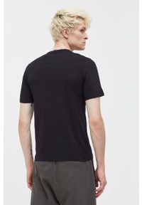 Hugo - HUGO t-shirt bawełniany 3-pack kolor zielony z nadrukiem. Kolor: zielony. Materiał: bawełna. Długość rękawa: krótki rękaw. Długość: krótkie. Wzór: nadruk #5