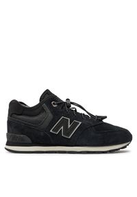 New Balance Sneakersy PV574HGX Czarny. Kolor: czarny. Materiał: zamsz, skóra. Model: New Balance 574 #1