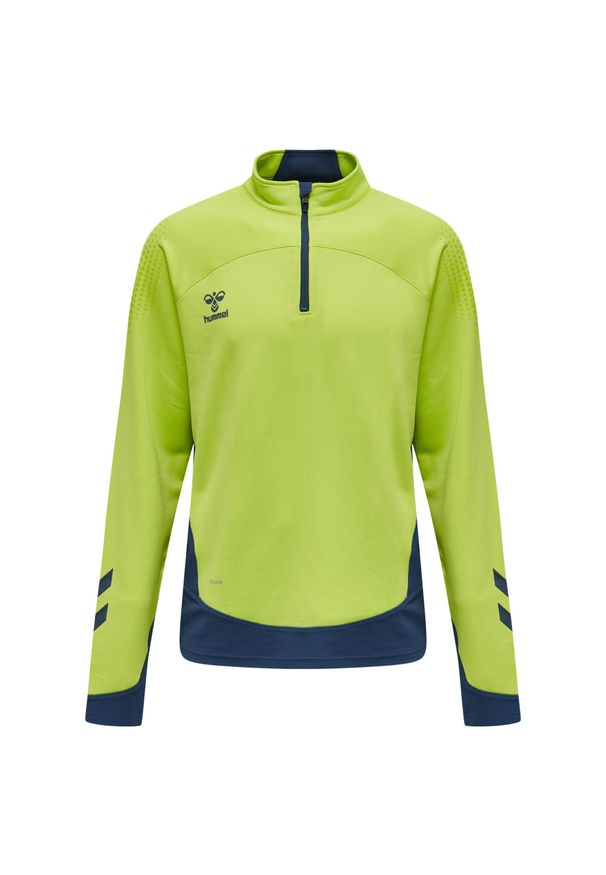 Bluza do piłki nożnej dla dzieci Hummel hml LEAD. Kolor: żółty, biały, wielokolorowy, zielony. Sezon: zima. Sport: fitness