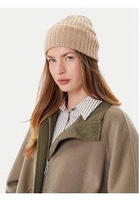 Weekend Max Mara Czapka Ritmo 2525576035 Brązowy. Kolor: brązowy. Materiał: wełna, materiał