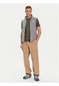 The North Face Kamizelka Glacier NF0A8DQN Szary Regular Fit. Kolor: szary. Materiał: syntetyk #3