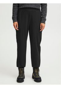 Fransa Spodnie materiałowe 20612726 Czarny Regular Fit. Kolor: czarny. Materiał: syntetyk #1