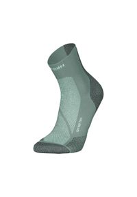 KIPRUN - Skarpetki do biegania Kiprun Run 900 średnie cienkie. Kolor: zielony. Materiał: poliamid, elastan. Wzór: ze splotem. Sport: bieganie #1