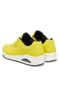 skechers - Skechers Sneakersy Uno - Stand On Air 52458/NYLM Żółty. Kolor: żółty. Materiał: skóra #3