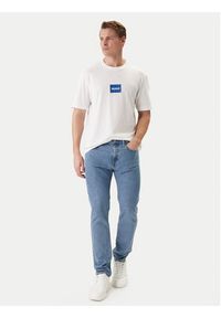 Hugo - HUGO Jeansy Ash 50551895 Niebieski Slim Fit. Kolor: niebieski #3