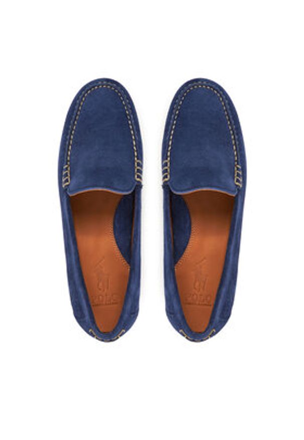 Polo Ralph Lauren Mokasyny Merton Vnetn 803932196002 Granatowy. Kolor: niebieski. Materiał: zamsz, skóra