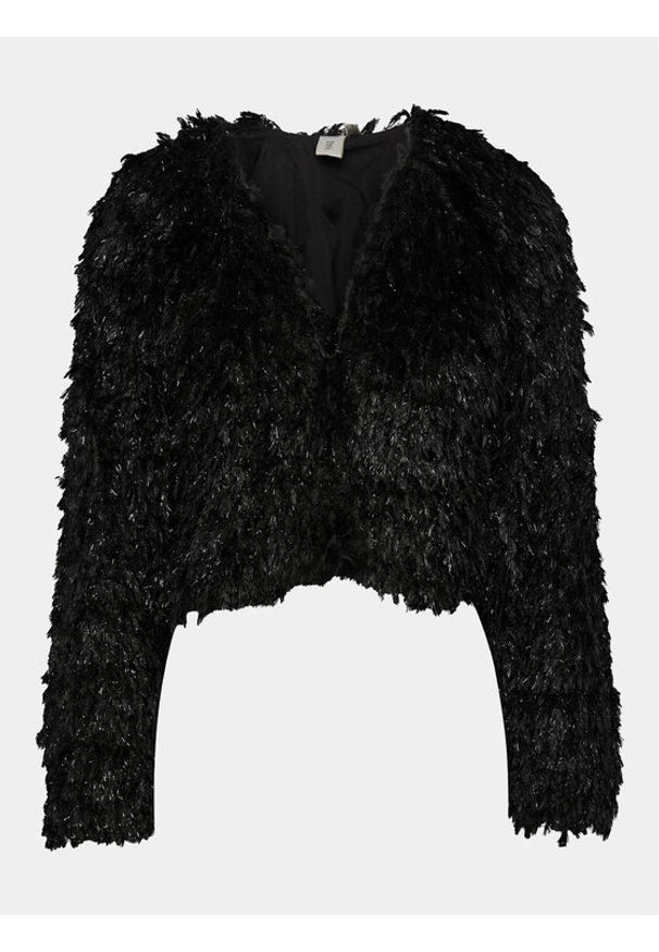 YAS Kurtka przejściowa 26031590 Czarny Regular Fit. Kolor: czarny. Materiał: syntetyk