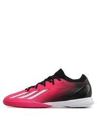 Adidas - adidas Buty X Speedportal.3 IN GZ5068 Różowy. Kolor: różowy. Materiał: skóra
