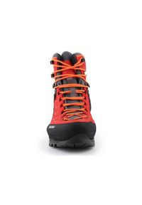 Buty trekkingowe męskie Salewa MS Rapace Gtx. Wysokość cholewki: za kostkę. Zapięcie: sznurówki. Kolor: czerwony, wielokolorowy, czarny. Materiał: materiał, syntetyk, tkanina. Szerokość cholewki: normalna