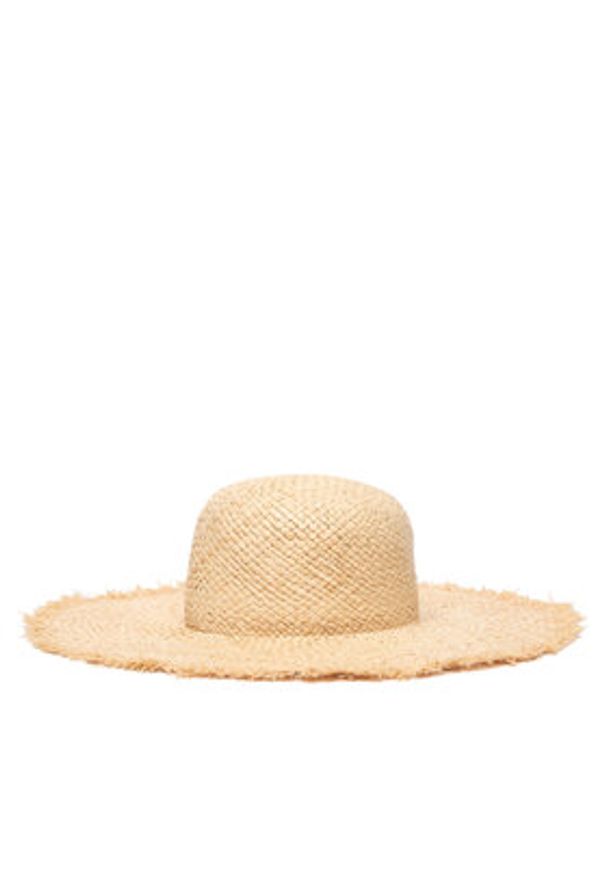 TOMMY HILFIGER - Tommy Hilfiger Kapelusz Summer Shop AW0AW18673 Beżowy jasny. Kolor: beżowy