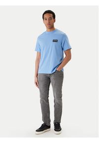 Calvin Klein Jeans T-Shirt 20s Easy LV04RF294G Niebieski Regular Fit. Kolor: niebieski. Materiał: bawełna #4