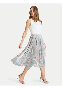 Swing Sukienka koktajlowa 5AK14200 Błękitny Regular Fit. Kolor: niebieski. Materiał: syntetyk. Styl: wizytowy #6