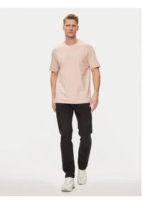 Hugo T-Shirt Dindion 50509966 Różowy Relaxed Fit. Kolor: różowy. Materiał: bawełna