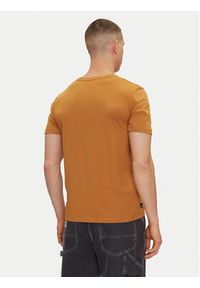 Timberland T-Shirt TB0A5UPQ Beżowy Regular Fit. Kolor: beżowy. Materiał: bawełna #5