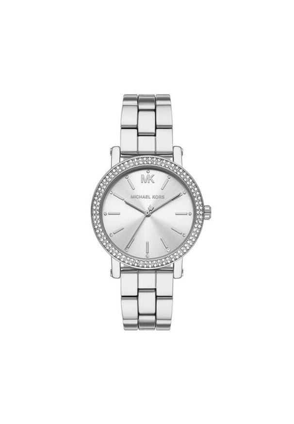 Michael Kors Zegarek Corey MK7549 Srebrny. Kolor: srebrny